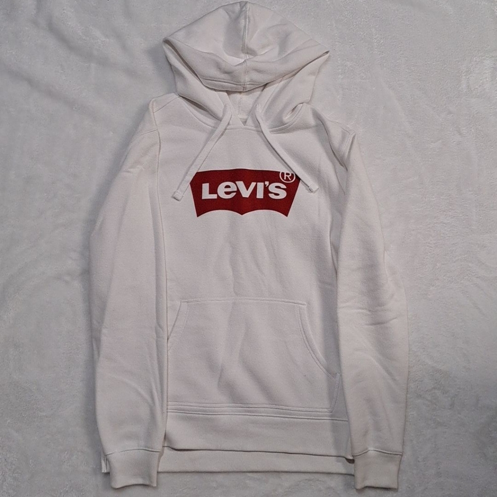 LEVIS WHITE HOODIE